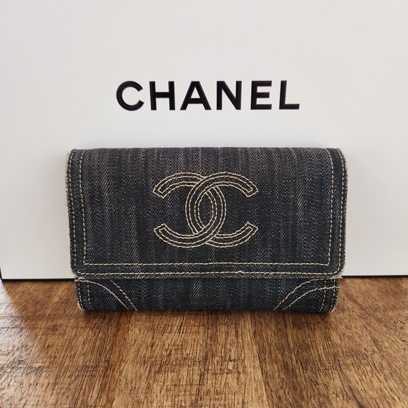 Chanel Denim Flap Wallet - Picture 6 of 15